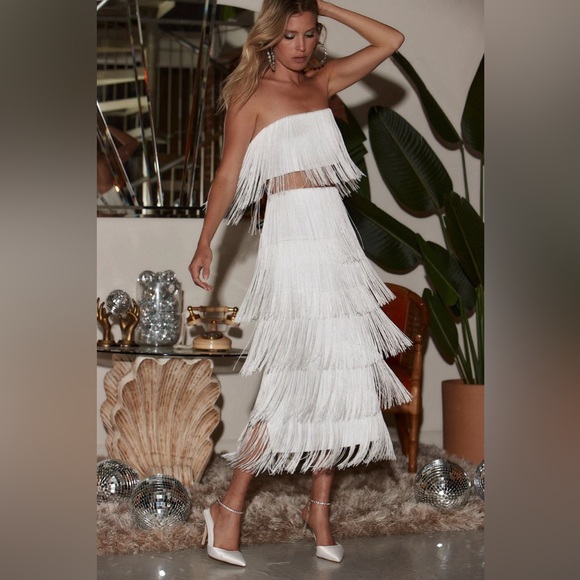 12th Tribe Dresses & Skirts - 12th Tribe Gatsby Fringe Set